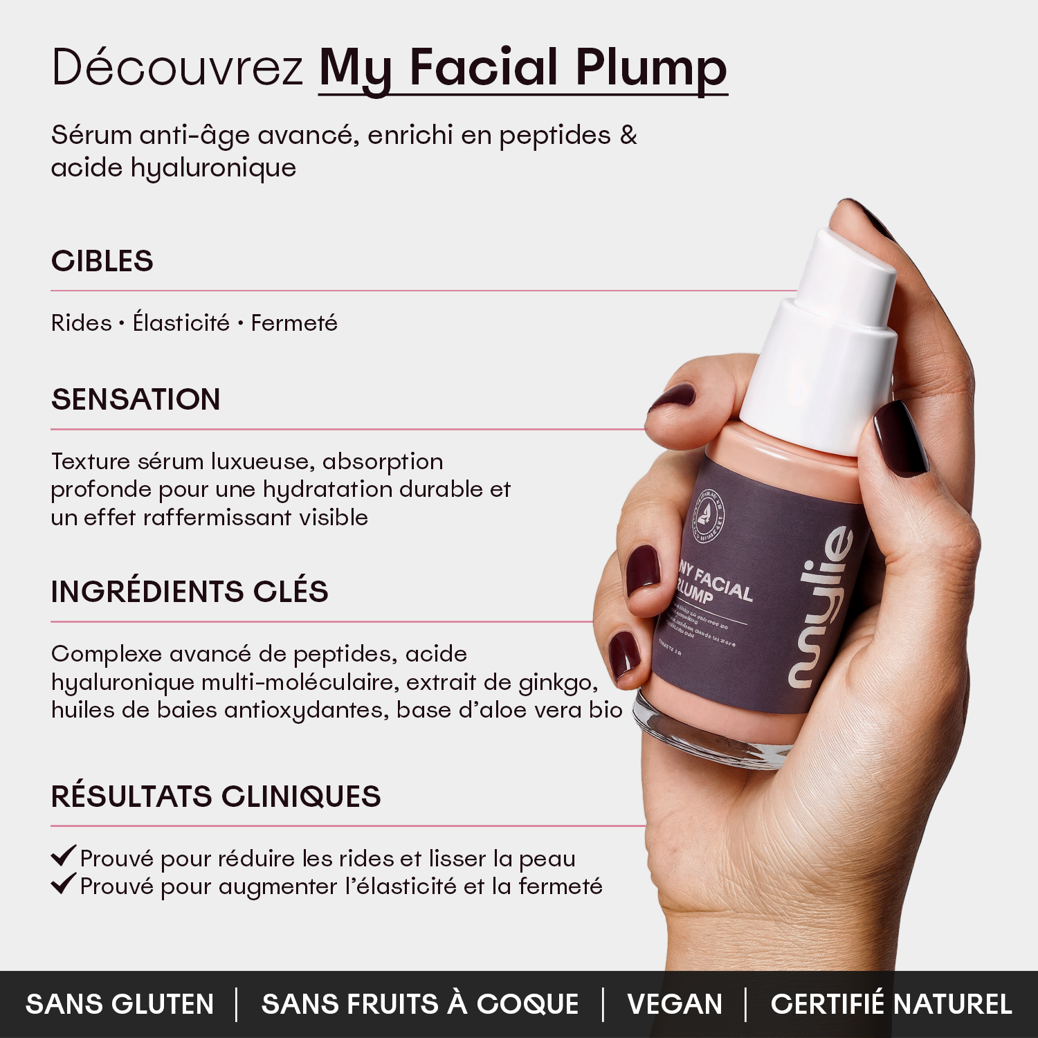 My Facial Plump - Sérum Anti-Âge